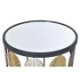 Set de 2 Tables Gigognes DKD Home Decor Noir Multicouleur 46 x 46 x 61 cm de DKD Home Decor, Tables - Réf : S3032158, Prix : ...