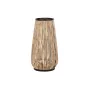 Vase DKD Home Decor Natural Black Metal Rattan 38 x 38 x 73 cm by DKD Home Decor, Vases - Ref: S3032168, Price: 90,80 €, Disc...