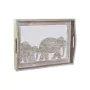 bandeja de aperitivos DKD Home Decor Lapidado 40,5 x 30,5 x 7 cm Elefante Castanho Índio de DKD Home Decor, Pratos e fontes -...