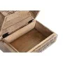 Box-Schmuckkästchen DKD Home Decor Braun Mango-Holz Dunkelbraun 23 x 15 x 15 cm (2 Stück) von DKD Home Decor, Schmuckaufbewah...