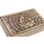 Boîte à bijoux DKD Home Decor Marron Bois de manguier 25 x 17 x 9 cm Brun foncé (2 Unités) de DKD Home Decor, Organiseurs de ...