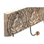 Wandgarderobe DKD Home Decor Metall Mango-Holz natürlich Buddha Orientalisch 38 x 6 x 18 cm von DKD Home Decor, Wandgarderobe...