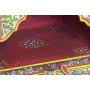 Mesa de Cabeceira DKD Home Decor Vermelho Multicolor Madeira de mangueira Madeira MDF 48 x 36 x 74 cm de DKD Home Decor, Mesi...