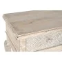 Consola DKD Home Decor Branco Natural Madeira de mangueira 91 x 42 x 81 cm de DKD Home Decor, Jogos de móveis - Ref: S3032306...