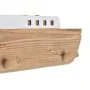 Wall mounted coat hanger DKD Home Decor 91 x 8,5 x 20 cm Natural Wood Barco by DKD Home Decor, Wall Coat Racks - Ref: S303234...