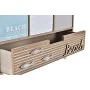 Jewelry box DKD Home Decor Wood Brown Turquoise 34 x 14 x 24 cm by DKD Home Decor, Wardrobe Jewellery Organisers - Ref: S3032...