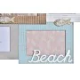 Cadre photo DKD Home Decor Beach 46,5 x 2 x 44,5 cm Bois Marin de DKD Home Decor, Cadres muraux et de table - Réf : S3032400,...