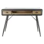 Bureau DKD Home Decor 118 x 52 x 84 cm Sapin Naturel Métal Gris clair de DKD Home Decor, Bureaux et tables d'ordinateurs - Ré...