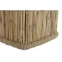 Conjunto de Cestas DKD Home Decor Natural Corda Bambu (46 x 46 x 55 cm) de DKD Home Decor, Caixas de arrumação com tampa - Re...