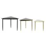 Set de 3 Tables Gigognes DKD Home Decor Blanc Noir Vert Doré 68 x 46,5 x 53 cm de DKD Home Decor, Tables - Réf : S3032589, Pr...