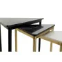 Set of 3 small tables DKD Home Decor White Black Green Golden 68 x 46,5 x 53 cm by DKD Home Decor, Tables - Ref: S3032589, Pr...