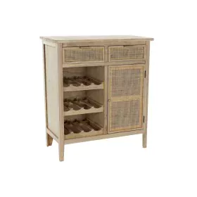 Portabottiglie DKD Home Decor Naturale 79,5 x 38 x 90 cm di DKD Home Decor, Ripiani e supporti - Rif: S3032593, Prezzo: 257,1...