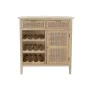 Suporte para garrafas DKD Home Decor Natural 79,5 x 38 x 90 cm de DKD Home Decor, Prateleiras e estantes - Ref: S3032593, Pre...