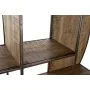 Scaffale DKD Home Decor Nero Metallo Marrone Acacia Vintage (175 x 36 x 183 cm) di DKD Home Decor, Unità di mensole - Rif: S3...