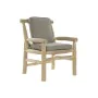 Poltrona de jardim DKD Home Decor Natural Cinzento claro Teca 65 x 80 x 92 cm de DKD Home Decor, Poltronas - Ref: S3032635, P...