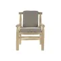 Poltrona de jardim DKD Home Decor Natural Cinzento claro Teca 65 x 80 x 92 cm de DKD Home Decor, Poltronas - Ref: S3032635, P...