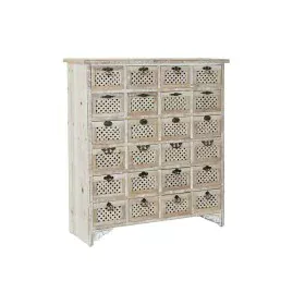 Schubladenschrank DKD Home Decor Hellbraun Tanne Cottage Decapé 89 x 30 x 98 cm von DKD Home Decor, Kommoden & Sideboards - R...