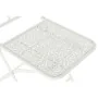 Silla de Jardín DKD Home Decor Blanco Metal 40 x 48 x 93 cm de DKD Home Decor, Sillas de comedor de jardín - Ref: S3032672, P...