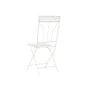 Chaise de jardin DKD Home Decor Blanc Métal 40 x 48 x 93 cm de DKD Home Decor, Chaises de table de jardin - Réf : S3032672, P...