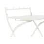 Chaise de jardin DKD Home Decor Blanc Métal 40 x 48 x 93 cm de DKD Home Decor, Chaises de table de jardin - Réf : S3032672, P...