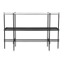 Consola DKD Home Decor Preto Metal Branco Mármore Moderno (120 x 40 x 80 cm) de DKD Home Decor, Jogos de móveis - Ref: S30327...