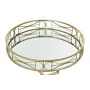 Mesa auxiliar DKD Home Decor Espejo Dorado Metal (48,5 x 48,5 x 58,5 cm) de DKD Home Decor, Mesas - Ref: S3032724, Precio: 78...