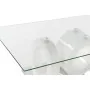 Mesa de Centro DKD Home Decor Branco Transparente Madeira Cristal Madeira MDF 110 x 60 x 45 cm de DKD Home Decor, Mesas de ca...