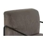 Fauteuil DKD Home Decor Noir Marron Polyester Fer (64 x 74 x 79 cm) de DKD Home Decor, Chaises - Réf : S3032786, Prix : 264,3...