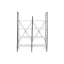 Shelves DKD Home Decor Black Metal White 4 Shelves MDF Wood (110 x 30 x 150 cm) by DKD Home Decor, Standing Shelf Units - Ref...