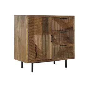 Buffet DKD Home Decor Naturel Métal Bois de manguier (90 x 40 x 87 cm) de DKD Home Decor, Buffets, crédences et vaisseliers -...