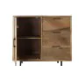 Credenza DKD Home Decor Naturale Metallo Legno di mango (90 x 40 x 87 cm) di DKD Home Decor, Credenze e buffet - Rif: S303285...