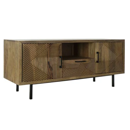 Mueble de TV DKD Home Decor 125 x 40 x 54,5 cm Natural Metal Marrón claro Madera de mango de DKD Home Decor, Mesas y soportes...