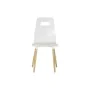 Silla de Comedor DKD Home Decor 43 x 50 x 88 cm Madera Blanco Caucho Marrón claro de DKD Home Decor, Sillas - Ref: S3032914, ...