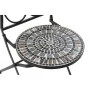 Chaise de jardin DKD Home Decor Noir Céramique Multicouleur Forge (39 x 50 x 93 cm) de DKD Home Decor, Chaises de table de ja...