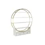 Estantes DKD Home Decor 160 x 35 x 180 cm Dourado Metal Branco Choupo de DKD Home Decor, Unidades de estantes - Ref: S3033017...