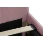 Bed DKD Home Decor Wood Metal Pink 180 x 200 cm 187 x 210 x 137 cm by DKD Home Decor, Beds, structures and bases - Ref: S3033...