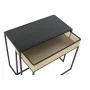 Set of 2 small tables DKD Home Decor Metal Rattan (60 x 30 x 50 cm) by DKD Home Decor, Tables - Ref: S3033085, Price: 118,20 ...