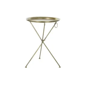 Mesa de apoio DKD Home Decor Dourado Latão (47,5 x 47,5 x 64,5 cm) de DKD Home Decor, Jogos de móveis - Ref: S3033103, Preço:...