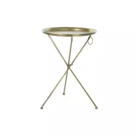 Mesa de apoio DKD Home Decor Dourado Latão (47,5 x 47,5 x 64,5 cm) de DKD Home Decor, Jogos de móveis - Ref: S3033103, Preço:...