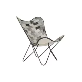 Chaise de Salle à Manger DKD Home Decor Blanc Noir Beige Gris 74 x 70 x 90 cm de DKD Home Decor, Chaises - Réf : S3033109, Pr...