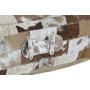 Almofada DKD Home Decor De solo Poliéster Pele Alumínio Multicolor Colonial (60 x 60 x 20 cm) de DKD Home Decor, Almofadas - ...