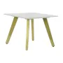 Mesa auxiliar DKD Home Decor Cerámica Dorado Metal Blanco Moderno (60 x 60 x 48 cm) de DKD Home Decor, Mesas - Ref: S3033124,...