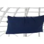 Hängender Gartenstuhl DKD Home Decor Marineblau Weiß Aluminium Synthetischer Rattan 90 x 70 x 110 cm (107 x 107 x 198 cm) von...