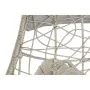 Sedia da giardino sospesa DKD Home Decor 82 x 75 x 125 cm Metallo rattan sintetico Grigio chiaro (82 x 75 x 125 cm) di DKD Ho...