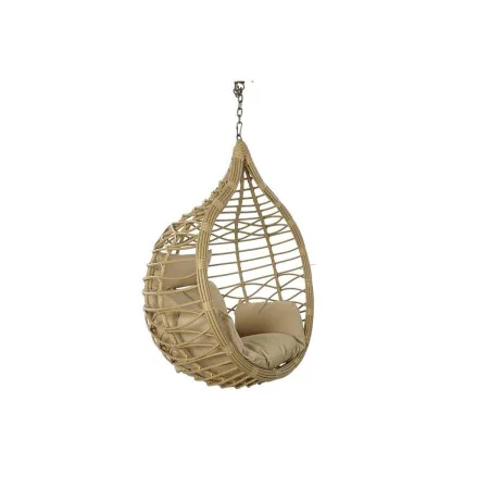 Sedia da giardino sospesa DKD Home Decor Marrone Beige Marrone Chiaro Alluminio rattan sintetico 90 x 70 x 110 cm 100 x 70 x ...