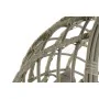 Sedia da giardino sospesa DKD Home Decor 90 x 70 x 110 cm Grigio rattan sintetico Alluminio (92 x 70 x 113 cm) di DKD Home De...