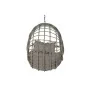 Poltrona de jardim suspensa DKD Home Decor 90 x 70 x 110 cm Cinzento Rotim sintético Alumínio (92 x 70 x 113 cm) de DKD Home ...