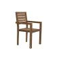 Silla de Jardín DKD Home Decor Marrón Teca 58 x 48 x 91 cm (58 x 48 x 91 cm) de DKD Home Decor, Sillas de comedor de jardín -...