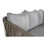 Wohnzimmer Sitzgruppe mit Tisch DKD Home Decor Kristall Synthetischer Rattan Stahl (190 x 190 x 70 cm) von DKD Home Decor, So...