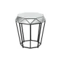 Side table DKD Home Decor Black Metal Mirror 50 x 50 x 55 cm by DKD Home Decor, Tables - Ref: S3033173, Price: 102,32 €, Disc...